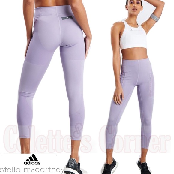 Adidas by Stella McCartney Pants - Adidas by Stella Mccartney Ice Lavender Tights